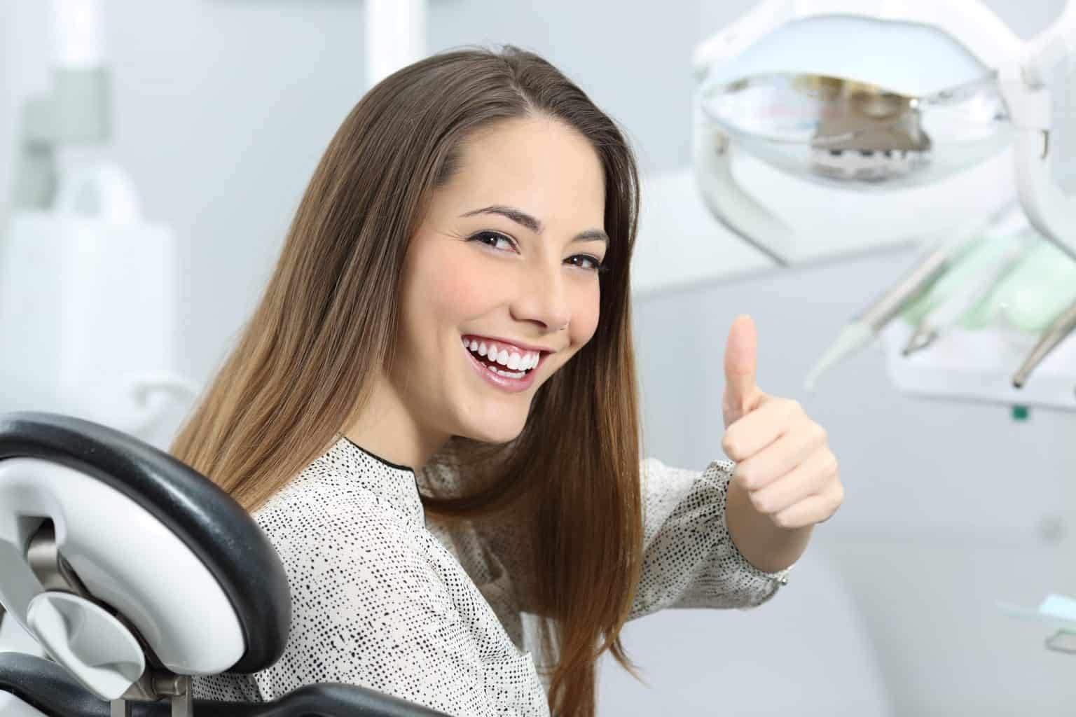a patient undergoing root canal treatment