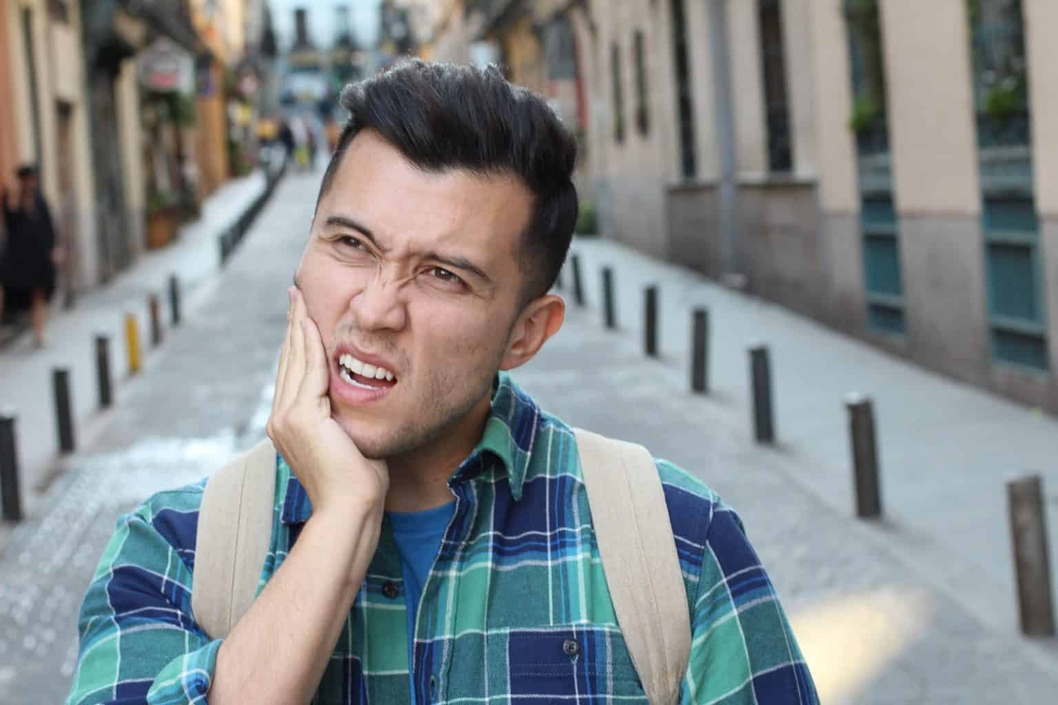 pain sensitivity in the mouth